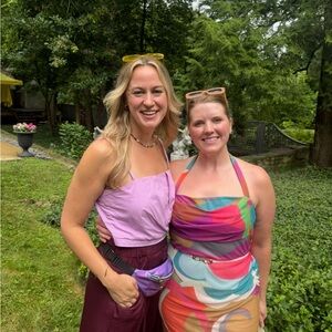 Anthropologie Multicolor Halter Dress